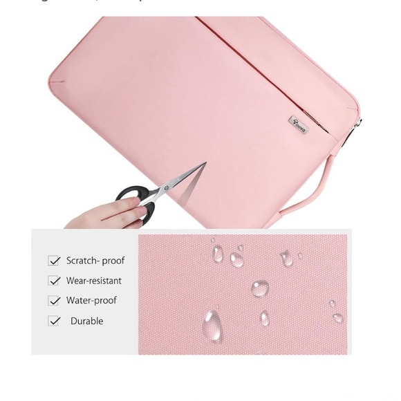 {Voova} Laptop Case pink laptop case soft laptop case laptop sleeve - Picture 10 of 11